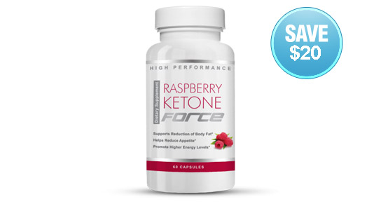 Save $20 on Raspberry Ketone Force